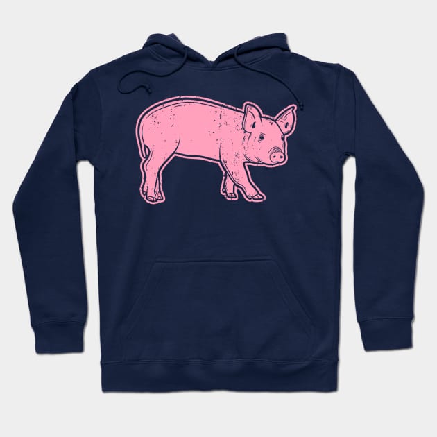 pig Hoodie by absolemstudio